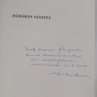 Hämärän säteitä (signeerattu, tekijän omiste) - pikkukuva 3