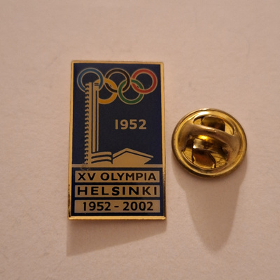 HELSINGIN OLYMPIALAISET 50 VUOTTA PINSSI