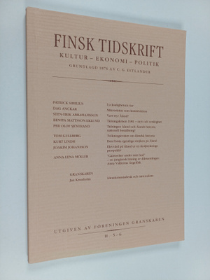Finsk tidskrift 5-6/2000