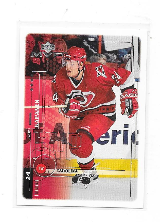 1998-99 Upper Deck MVP #38 Sami Kapanen Carolina Hurricanes