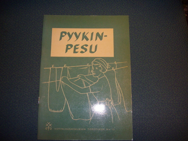 PYYKINPESU (Kotitalosukeskus 1962) Sis.postikulut