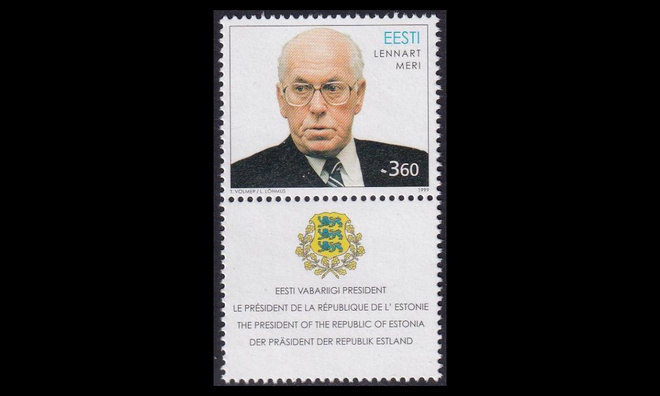 Eesti 342zf ** Presidentti Lennart Meri (1999)