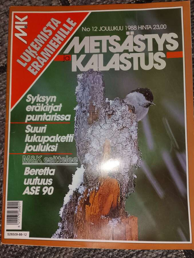 Metsästys ja kalastus 12/1988