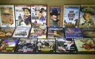 John Wayne -elokuvia 23 kpl DVD & Blu-ray