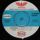 7" Jaakko Salon Orkesteri Ja Kuoro - promo single 1971 EX - pikkukuva 1
