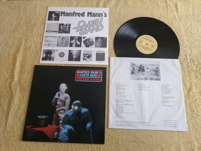 MANFRED MANN'S EARTH BAND - Somewhere In Afrika LP