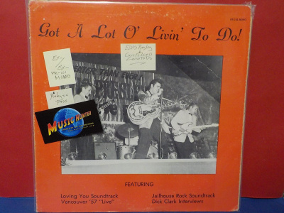 ELVIS PRSLEY - GOT A LOT O LIVIN TO DO EX-/EX- LP