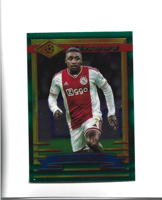 STEVEN BERGWIJM - AJAX - 2022 TOPPS FINEST # 63 FUTIS