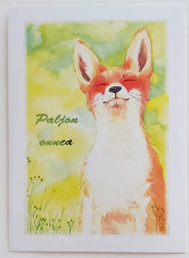"Kettu"-KULKEMATON POSTIKORTTI