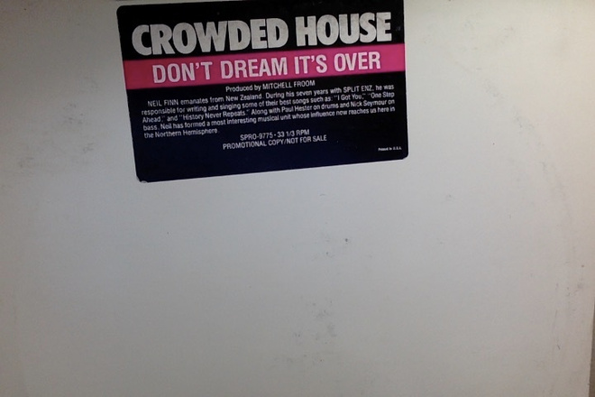 CROWDED HOUSE :: DON'T DREAM IT'S OVER :: VINYYLI MAXI 1986