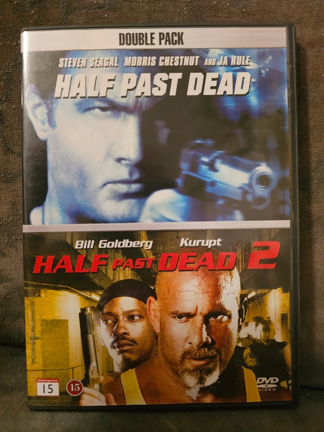 Half Past Dead 1 ja 2 (2xDVD) Steven Seagal, Bill Goldberg