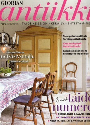 Glorian antiikki n:o 3 2012 Keräilijä. Stockmann. Metsästysm