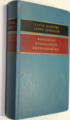 Edwin Hagfors : Ranskalais-suomalainen koulusanakirja = D...