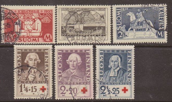 v.1935 Merkit leimattuna