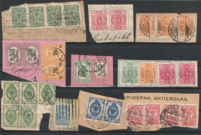 1895 alkaen  leikkeleitä