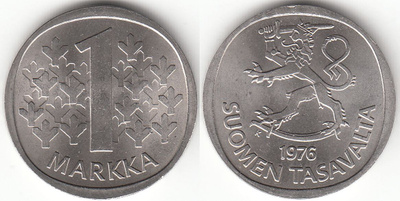 1 mk 1976 UNC