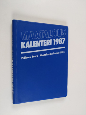 maatalous kalenteri 1987