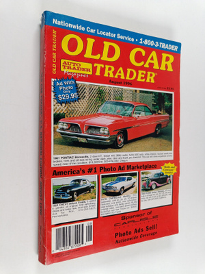 Old Car Trader August 1996