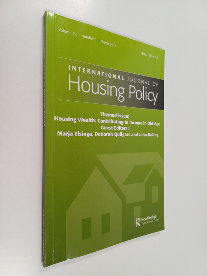 International Journal of Housing Policy volume 12, number...