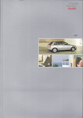 Audi A3 -esite, 2000