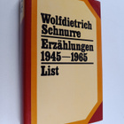 Wolfdietrich Schnurre : Erzählungen : 1945-1965 - pikkukuva 1