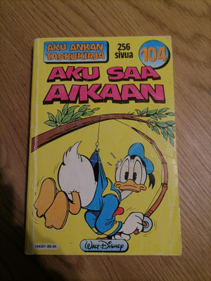 Aku Ankan Taskukirja 104v Aku saa aikaan