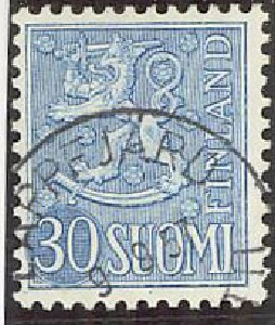 1956 30 sininen leijona Lappajärvi-57 er.kaunis