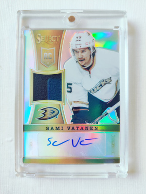 Sami Vatanen - 13-14 Select Prizm Rookie Auto Jersey /99
