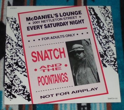 SNATCH AND THE POONTANGS ~ For ADULTS ONLY! ~ LP
