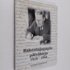 Akseli Renvall : Rakentajapapin päiväkirja 1916-1944 : Hy... - pikkukuva 1