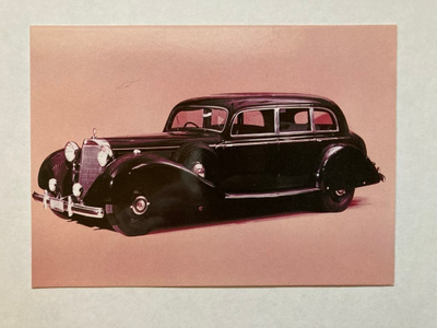 Kortti Grosser Mercedes 770 1938