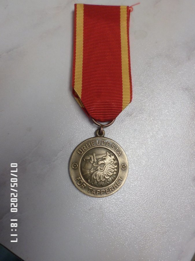 2   lk  vapauden mitali  1939   Hienokuntoinen