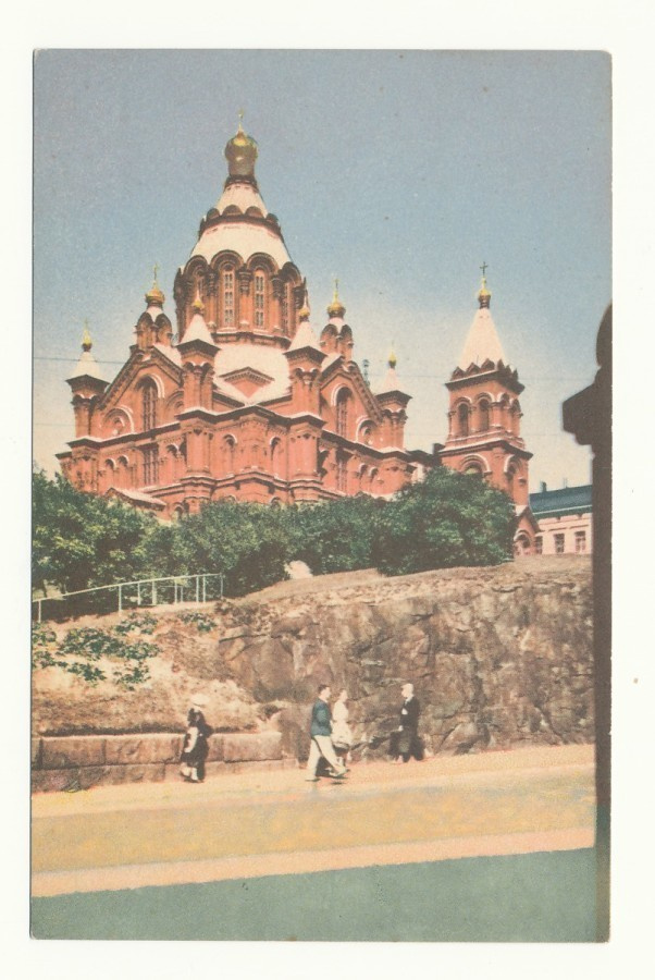 HELSINKI - Ortodoksikatedraali - vanha kortti