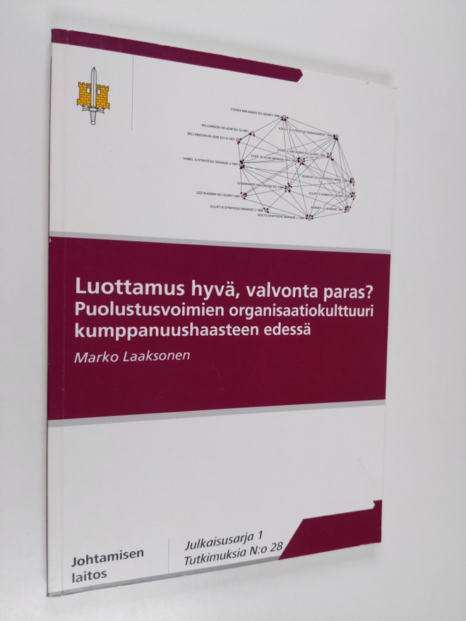 Marko Laaksonen : Luottamus hyvä, valvonta paras : puolus...