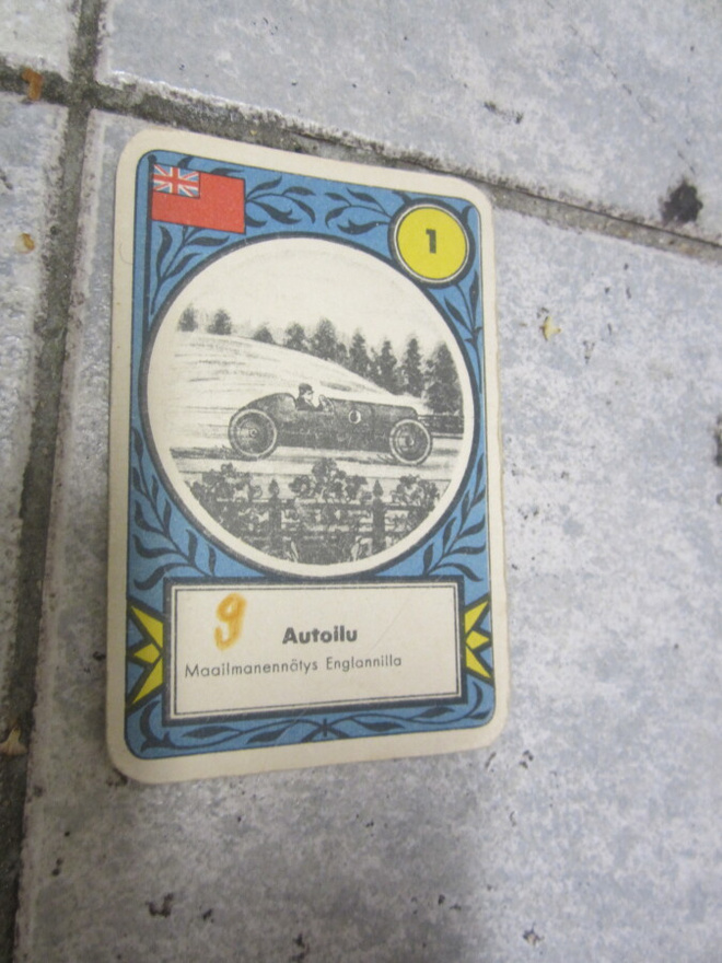 KERÄILYKORTTI BERLIININ OLYMPIALAISTA 1936