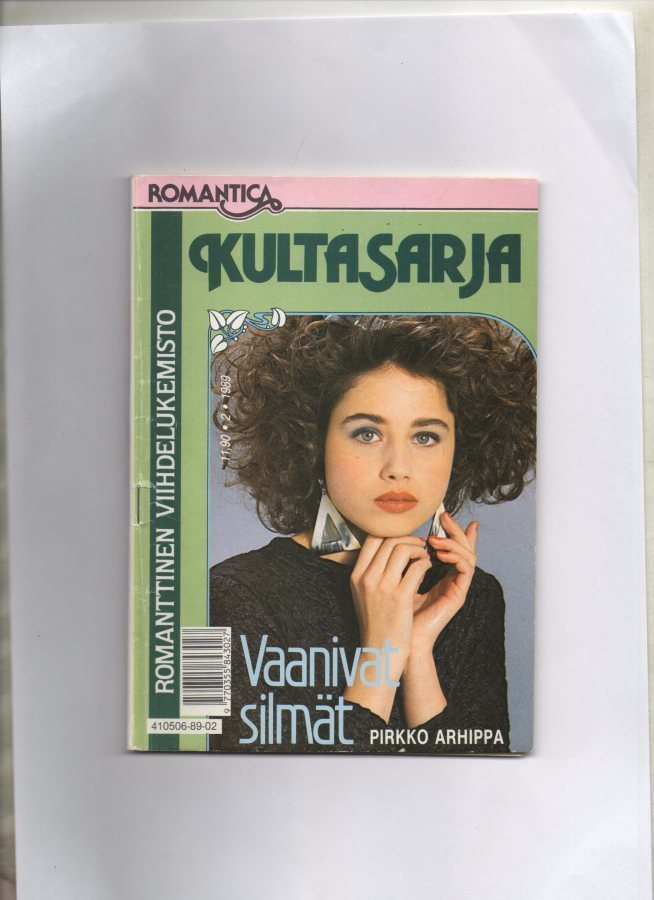 KULTASARJA n:o 2 1989 Pirkko Arhippa: Vaanivat silmät