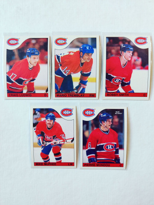 85-86 Opc - Montreal Canadiens 5kpl