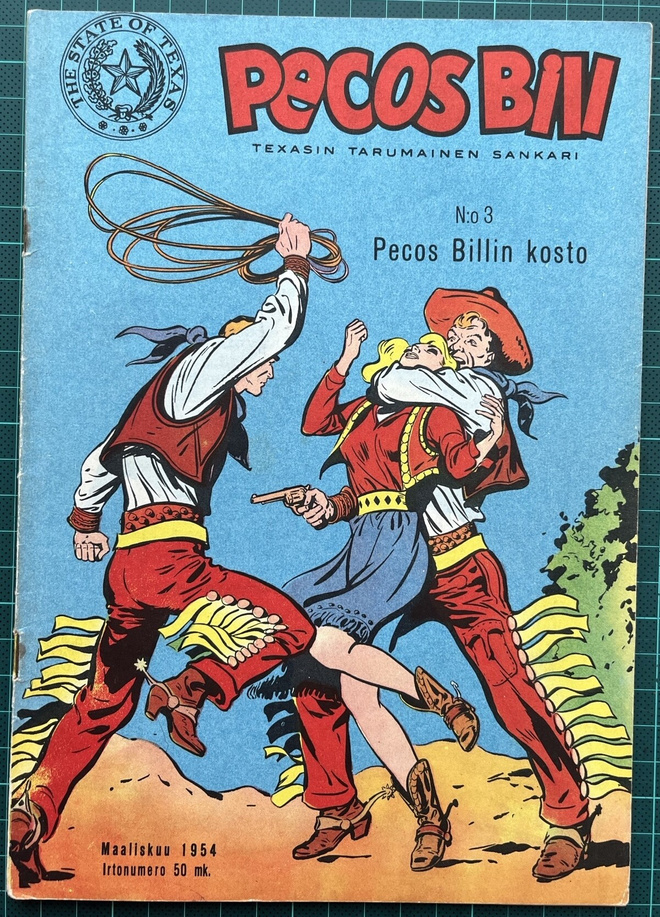 Pecos Bill; maaliskuu 1954