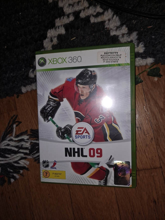 Xbox 360 NHL 09 peli CIB