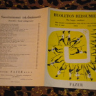 Nuottivihko - JUSTEERI - Huoleton Reissumies 1954 - pikkukuva 1