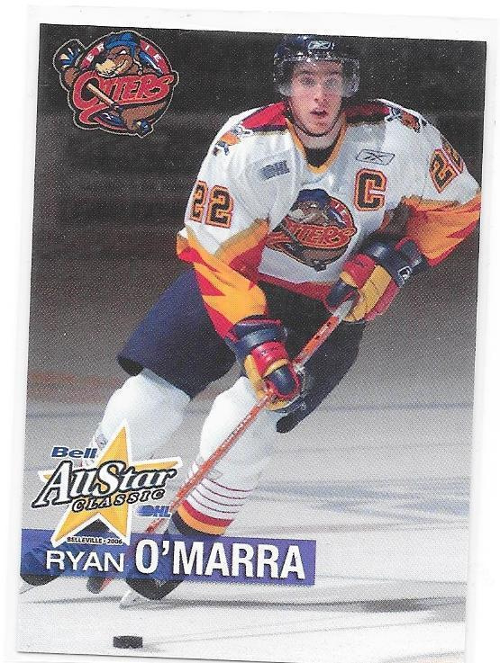 2006 OHL AllStars #22 Ryan O`Marra Erie Otters ex- Pelicans