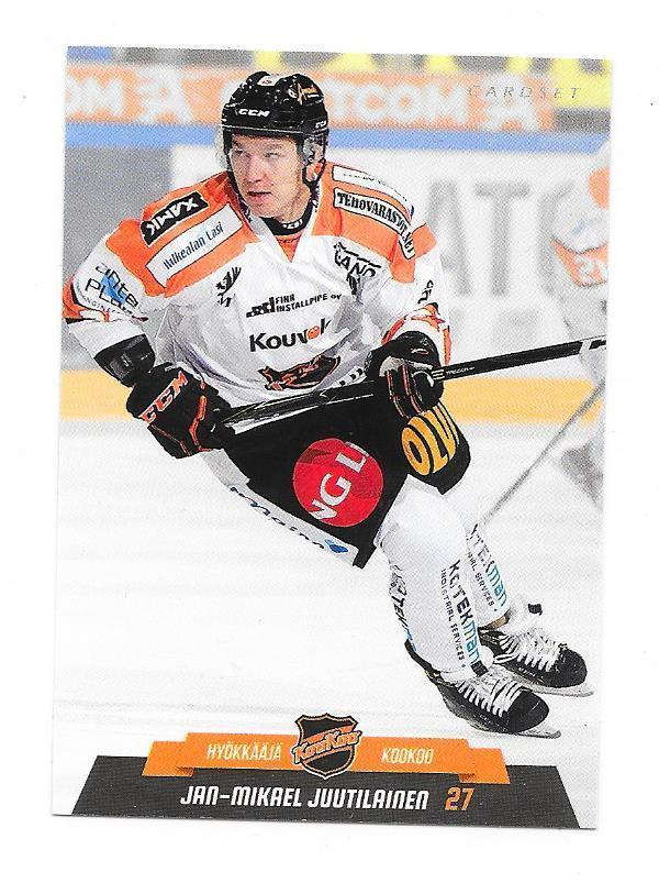 2017-18 CardSet #81 Jan-Mikael Juutilainen KooKoo