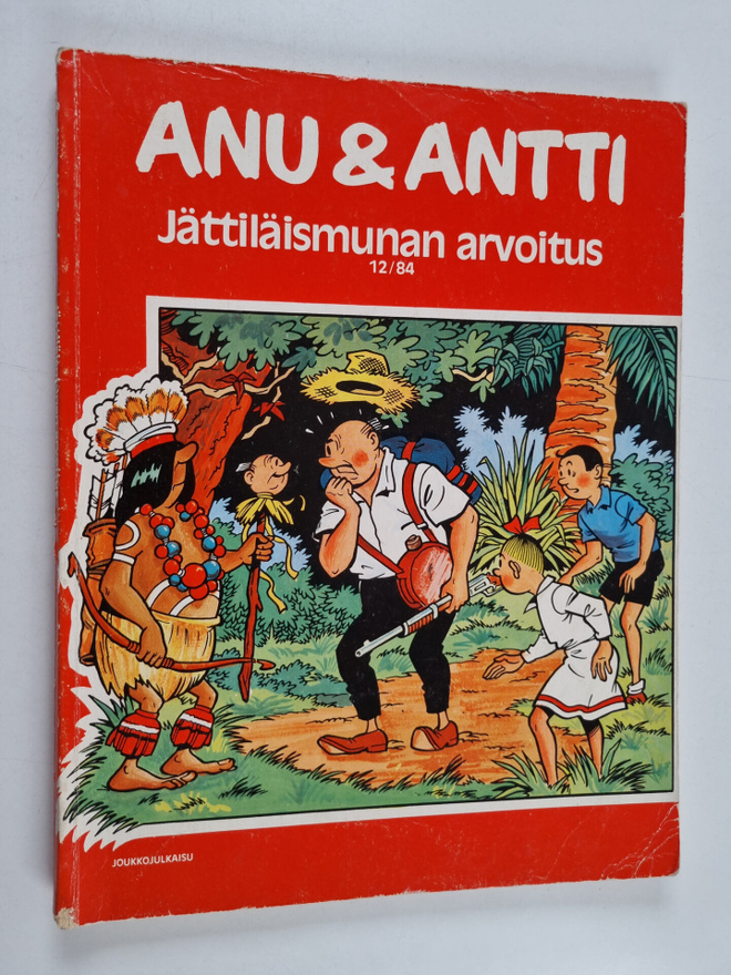 Willy Vandersteen : Anu & Antti 12/84 : Jättiläismunan ar...
