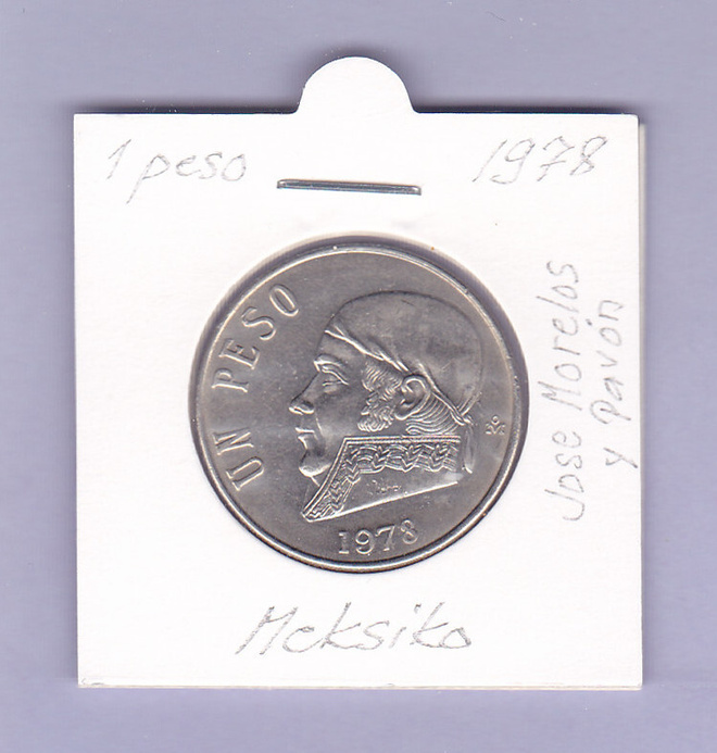 Meksikko 1 Peso v.1978 KM#460