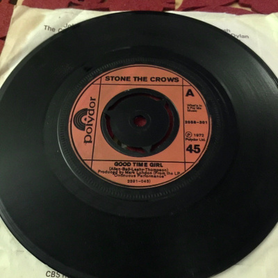 STONE THE CROWS: Good Time Girl *On The Highway *UK 1972
