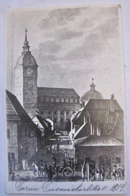 VANHA Postikortti Turku 1936
