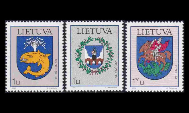 Liettua 786-8 ** Vaakunoita (2002)