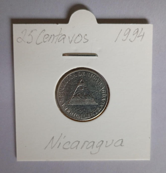 Nicaragua 25 Centavos v.1994 KM#82