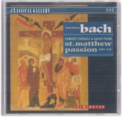 Bach - Famous chorals & arias from st. Matthew passion - CD
