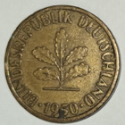 Saksa 5 pfennig f 1950, 2 kuvaa - pikkukuva 1